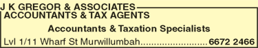 J K Gregor & Associates Accountants & Tax Agents - Accountants Perth 2