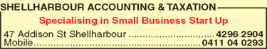 Shellharbour Accounting & Taxation - Accountants Perth 2