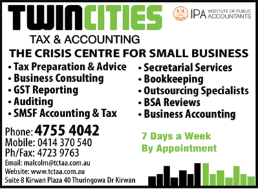 Twin Cities Tax & Accounting - Accountants Perth 2