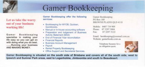 Gamer Bookkeeping - Accountants Perth 0